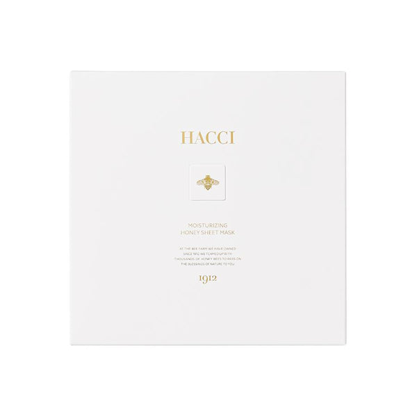 Hacci Honey Sheet Mask 6 Pcs/box 蜂王浆保湿精华面膜