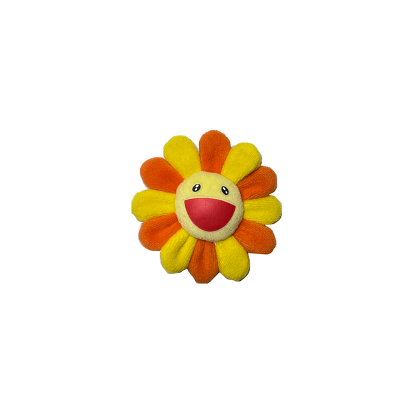 Takashi Murakami Flowers Plush Pin - Orange & Yellow 1pc 日本村上 