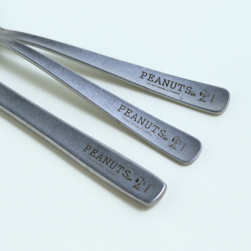 PEANUTS Cafe Cutlery 3pcs Set 日本PEANUTS 史努比咖啡厅餐具套装