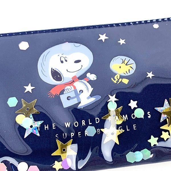 SNOOPY NV Astro Peanuts Pencil Pouch (Navy) 日本SNOOPY NV太空史努比笔袋 (海军蓝)