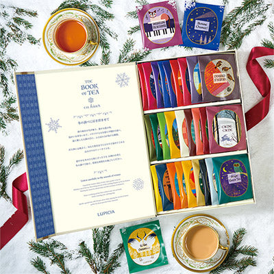 LUPICIA The Book Of Tea en hiver 2024 Winter Collection Tea Assortment Gift 30pcs 日本Lupicia绿碧茶园 2024冬季限定 茶书茶包礼盒 30包入