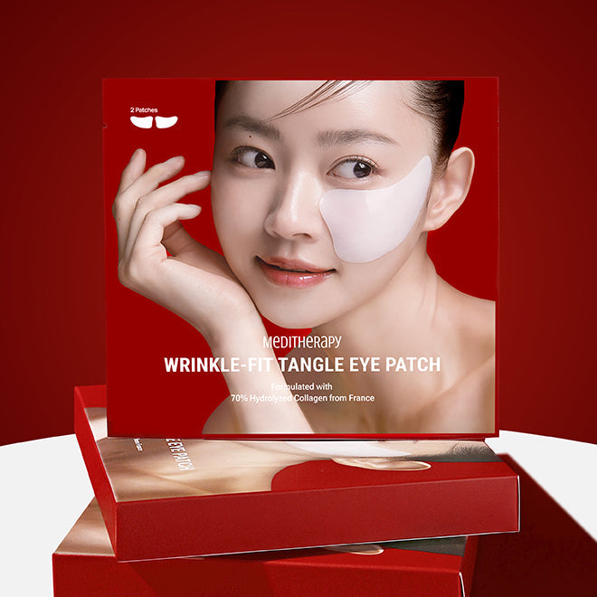 Meditherapy Wrinkle-Fit Tangle Eye Patch 4 pairs/box 韩国MEDITHERAPY 紧致修复弹力眼膜 4对/盒