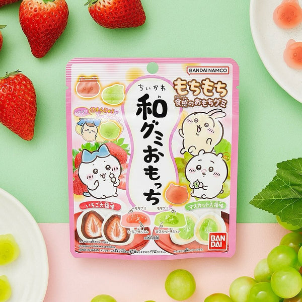 BANDAI Chikawa Omocchi Fruit Daifuku Flavor Gummy 万代 吉依卡哇大福水果味软糖 38g