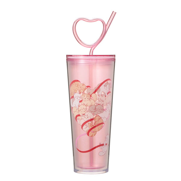 [Pre-Order] Japan SBUX 2025 Valentine Collection Valentine Cold Cup Tumbler 710ml [预售] 日本星巴克 2025情人节系列 情人节冷饮杯 710ml