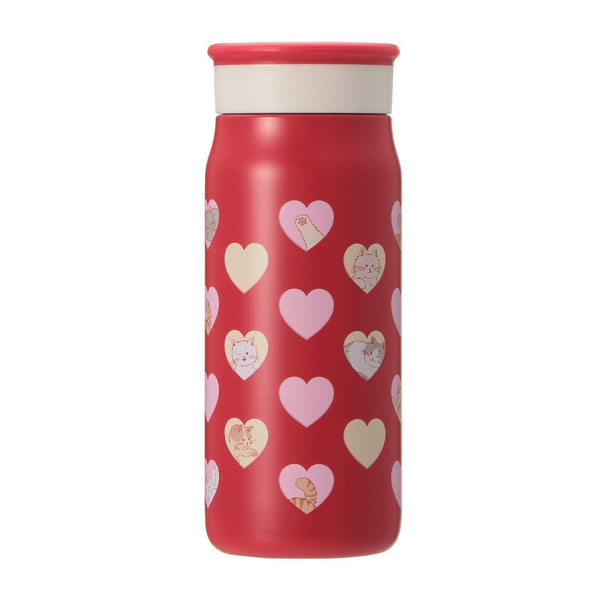 [Pre-Order] Japan SBUX 2025 Valentine Collection Stainless Steel Bottle 355ml [预售] 日本星巴克 2025情人节系列 不锈钢保溫瓶 355ml