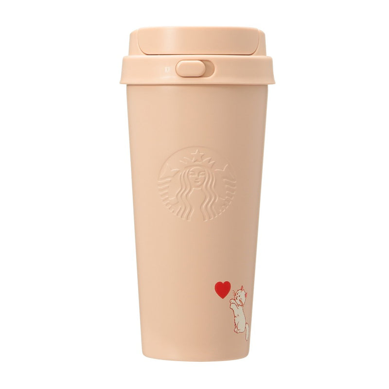 [Pre-Order] Japan SBUX 2025 Valentine Collection Stainless Steel TOGO Bottle 473ml [预售] 日本星巴克 2025情人节系列 不锈钢随行杯 473ml