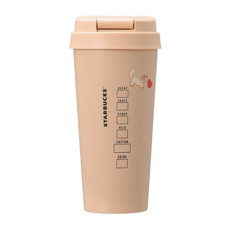 [Pre-Order] Japan SBUX 2025 Valentine Collection Stainless Steel TOGO Bottle 473ml [预售] 日本星巴克 2025情人节系列 不锈钢随行杯 473ml