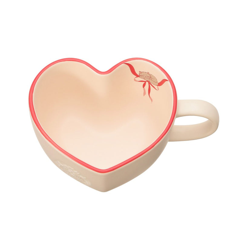 [Pre-Order] Japan SBUX 2025 Valentine Collection 2025 Valentine's Day Heart Mug 355ml [预售] 日本星巴克 2025情人节系列 2025情人节心形马克杯 355ml