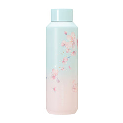 [Pre-Order] Japan SBUX 2025 Sakura Daytime Collection SAKURA Pale Blue Gradient Stainless Steel Bottle 591ml [预售] 日本星巴克 2025樱花系列 樱花淡蓝色渐变不锈钢瓶 591ml