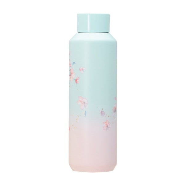 [Pre-Order] Japan SBUX 2025 Sakura Daytime Collection SAKURA Pale Blue Gradient Stainless Steel Bottle 591ml [预售] 日本星巴克 2025樱花系列 樱花淡蓝色渐变不锈钢瓶 591ml