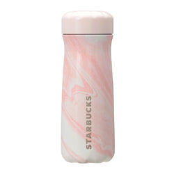 [Pre-Order] Japan SBUX 2025 Sakura Daytime Collection SAKURA S'well Marble Stainless Steel Bottle 473ml [预售] 日本星巴克 2025樱花系列 樱花S'well 大理石不锈钢瓶 473ml