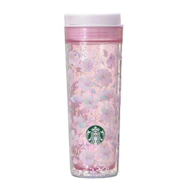 [Pre-Order] Japan SBUX 2025 Sakura Daytime Collection SAKURA Color Changing Tumbler 473ml [预售] 日本星巴克 2025樱花系列 樱花变色随行杯 473ml