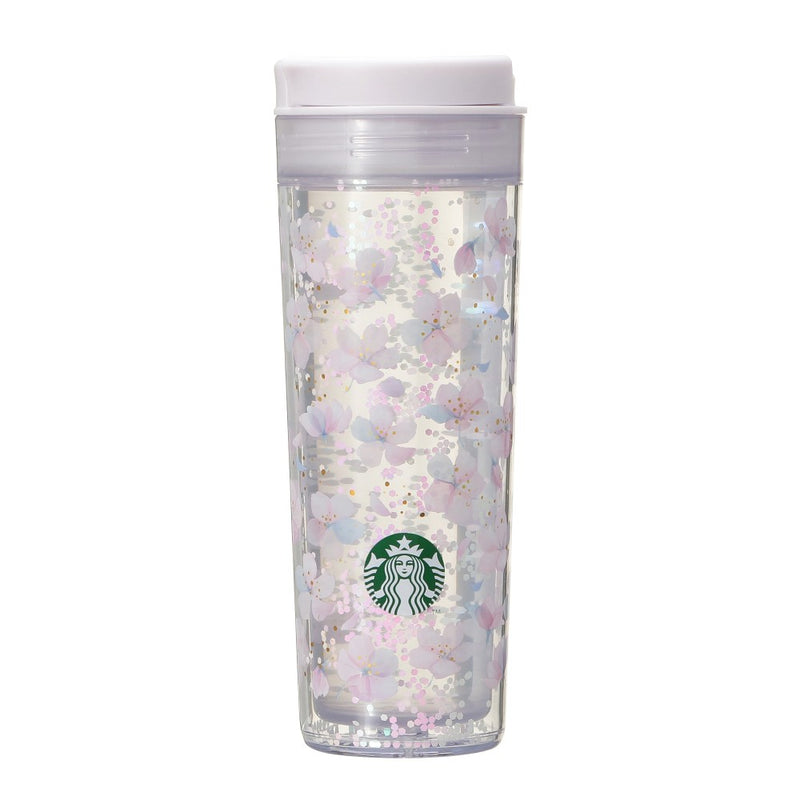 [Pre-Order] Japan SBUX 2025 Sakura Daytime Collection SAKURA Color Changing Tumbler 473ml [预售] 日本星巴克 2025樱花系列 樱花变色随行杯 473ml