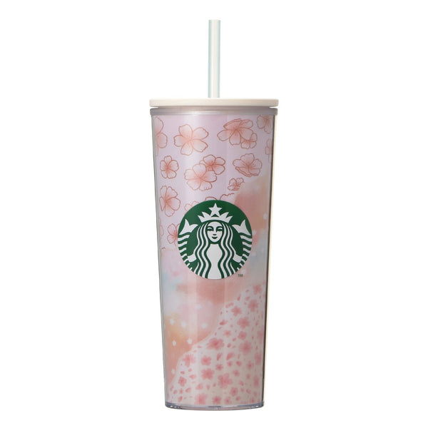 [Pre-Order] Japan SBUX 2025 Sakura Daytime Collection SAKURA Layered Cold Cup Tumbler 414ml [预售] 日本星巴克 2025樱花系列 樱花分层冷水杯 414ml