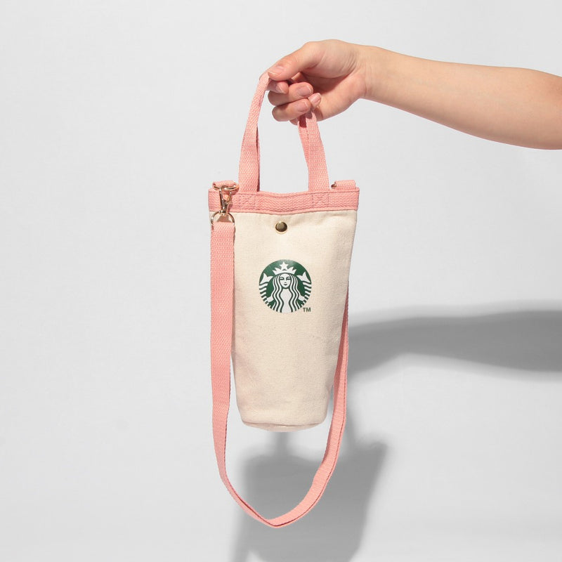 [Pre-Order] Japan SBUX 2025 Sakura Daytime Collection SAKURA Bottle Shoulder Bag [预售] 日本星巴克 2025樱花系列 樱花水瓶单肩包