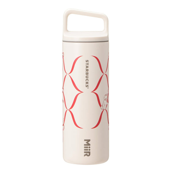 [Pre-Order] Japan SBUX 2025 Valentine Collection Handle Lid Stainless Steel Bottle 473ml [预售] 日本星巴克 2025情人节系列 手柄盖不锈钢瓶 473ml