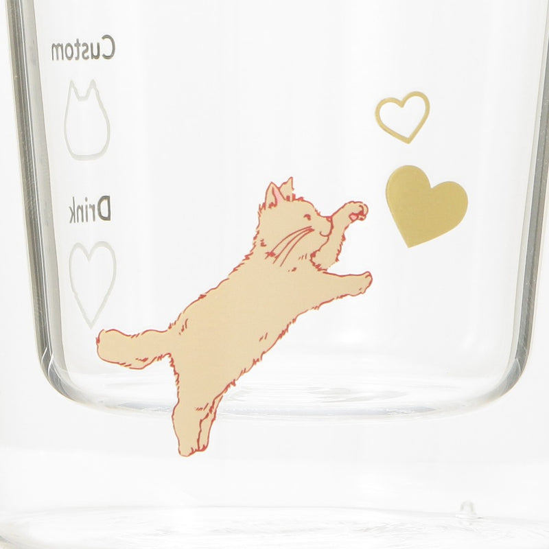 [Pre-Order] Japan SBUX 2025 Valentine Collection 2025 Valentine's Day Heat-Resistant Double-Wall Glass 355ml [预售] 日本星巴克 2025情人节系列 2025情人节耐热双层玻璃杯 355ml