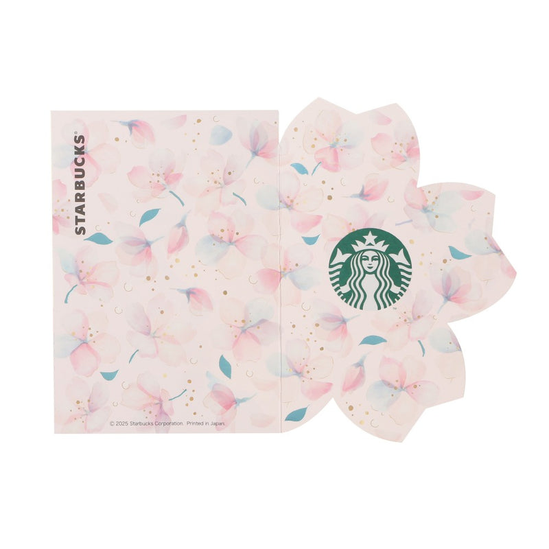 [Pre-Order] Japan SBUX 2025 Sakura Daytime Collection SAKURA Pale Pink Beverage Card [预售] 日本星巴克 2025樱花系列 樱花淡粉色饮料卡