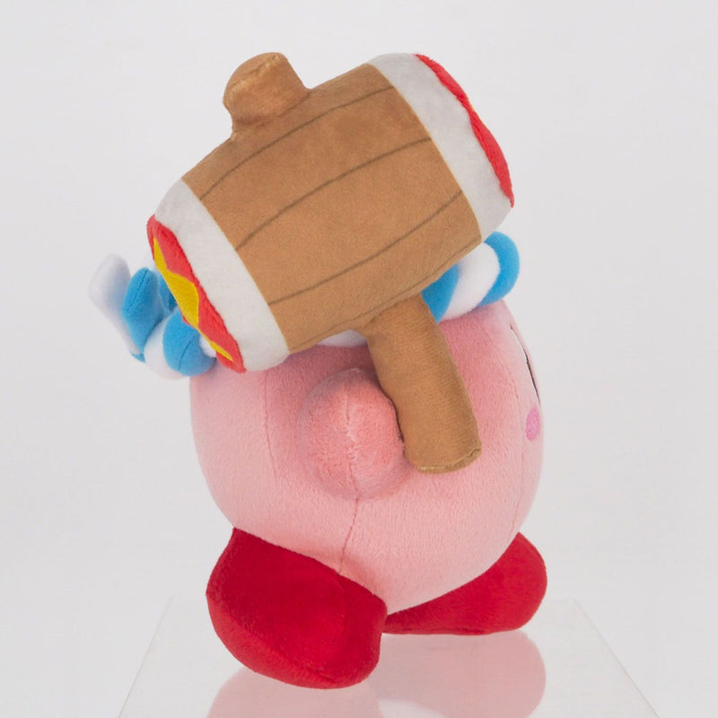 SAN-EI All Star Collection Hammer Kirby Plush S  三英 星之卡比全明星系列 锤子卡比小公仔