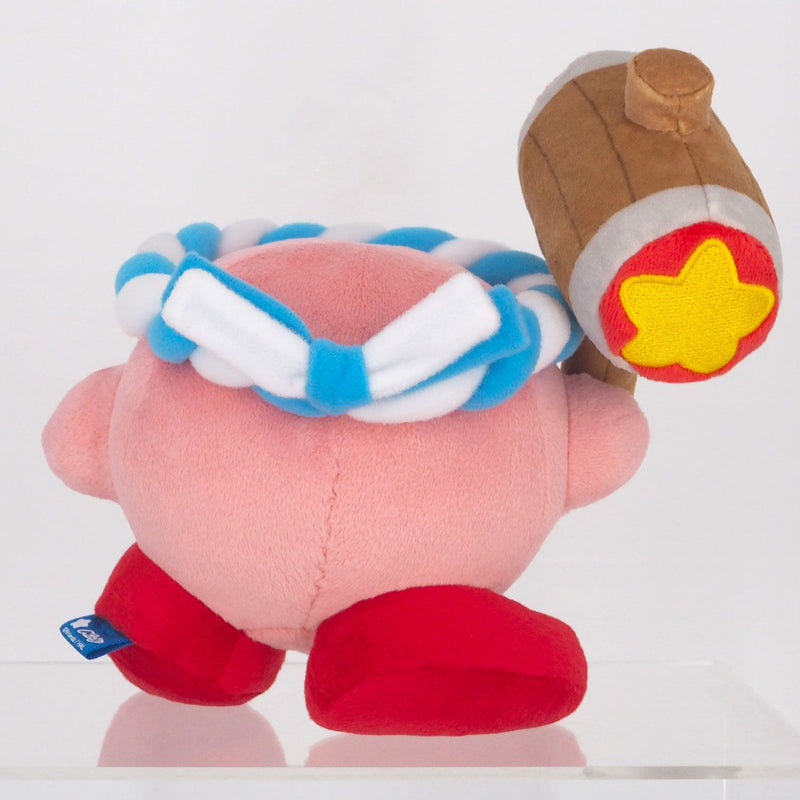 SAN-EI All Star Collection Hammer Kirby Plush S  三英 星之卡比全明星系列 锤子卡比小公仔