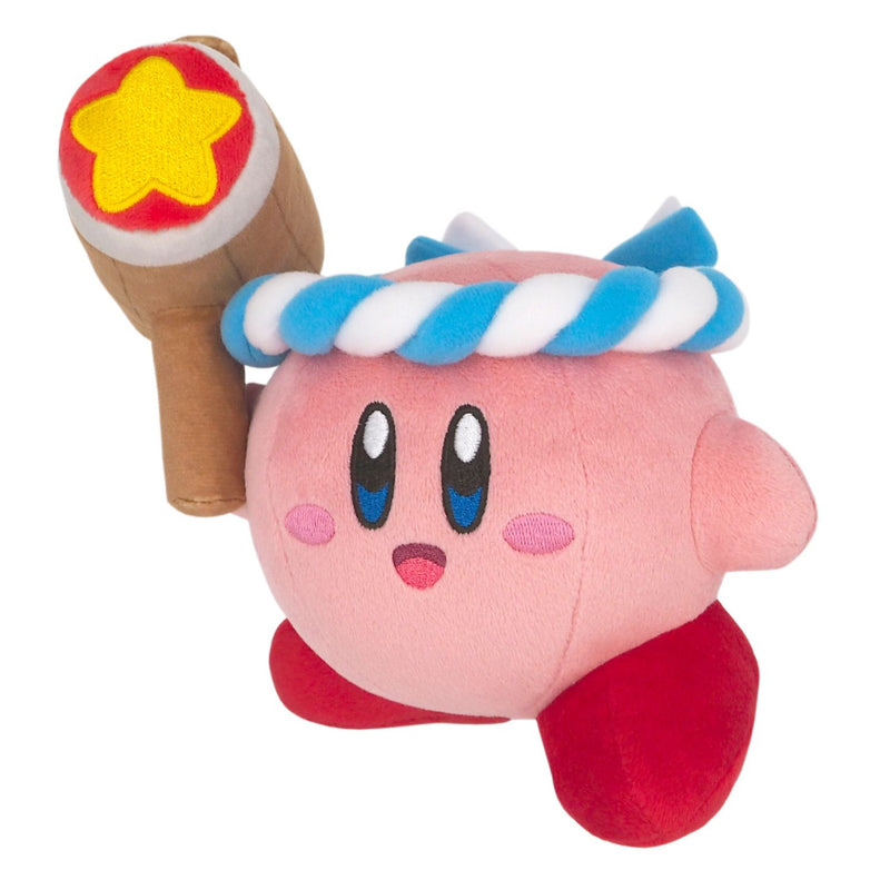 SAN-EI All Star Collection Hammer Kirby Plush S  三英 星之卡比全明星系列 锤子卡比小公仔