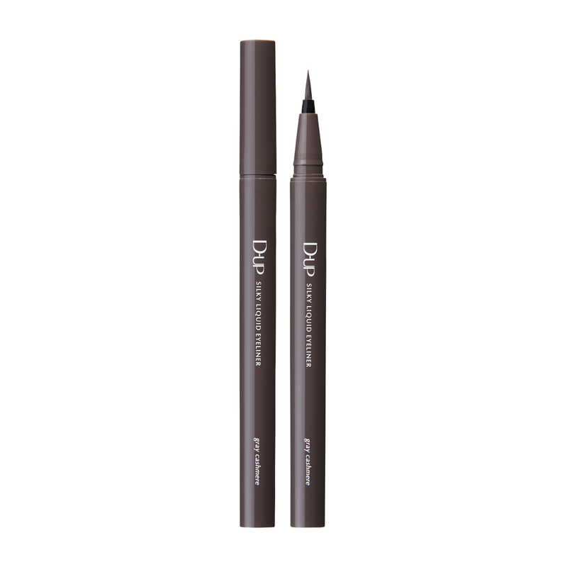 D-UP Silky Liquid Eyeliner (Grey Cashmere) 日本D-UP 极细丝滑防水眼线液笔 (灰色羊绒) 0.4ml