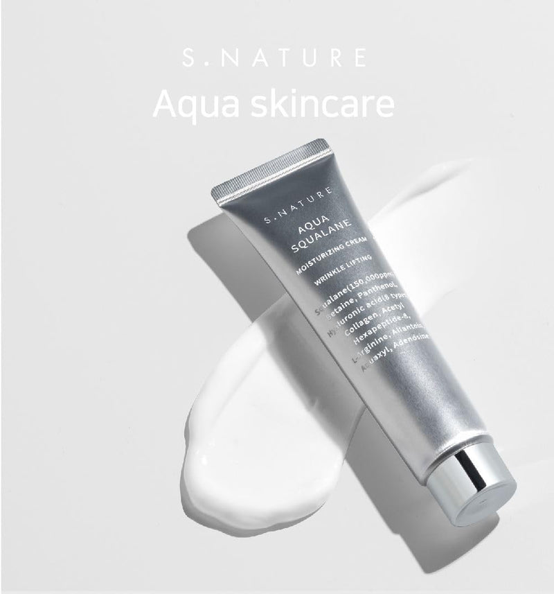 S. NATURE Aqua Squalane Moisturizing Cream 韩国S. NATURE 角鲨烷保湿面霜 60ml