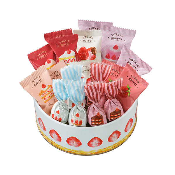 [Pre-Order] MARY’S Sweets Buffet Strawberry Cake Assortment 18pcs/box [预售] 日本MARY’S 甜品自助餐情人节限定 草莓什锦蛋糕 18枚/盒