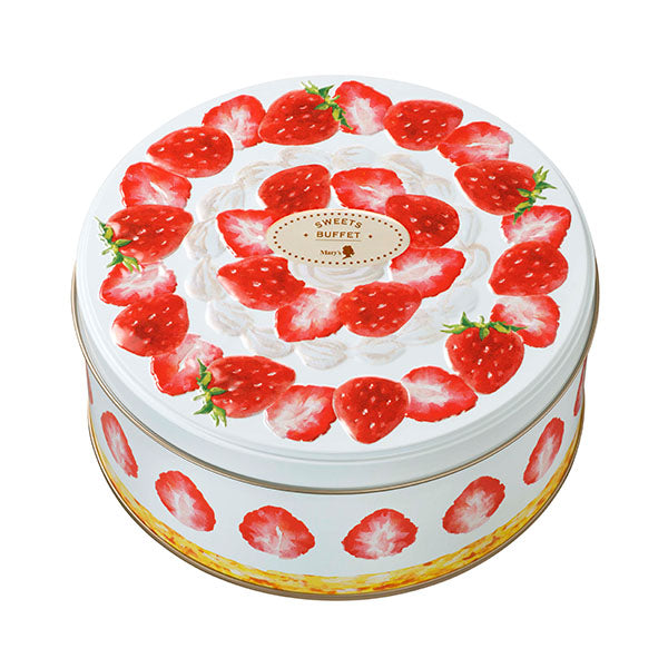 [Pre-Order] MARY’S Sweets Buffet Strawberry Cake Assortment 18pcs/box [预售] 日本MARY’S 甜品自助餐情人节限定 草莓什锦蛋糕 18枚/盒