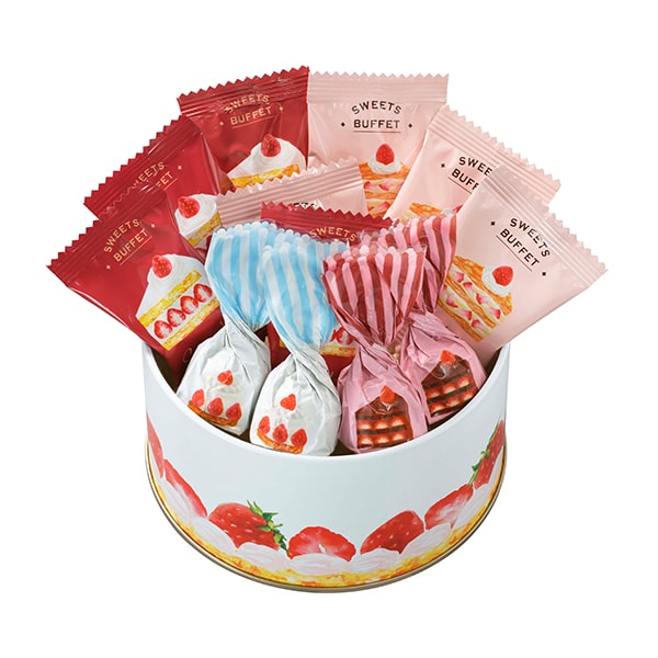 [Pre-Order] MARY’S Sweets Buffet Assorted Whole Cakes 12pcs/box [预售] 日本MARY’S 甜品自助餐情人节限定 什锦蛋糕 12枚/盒