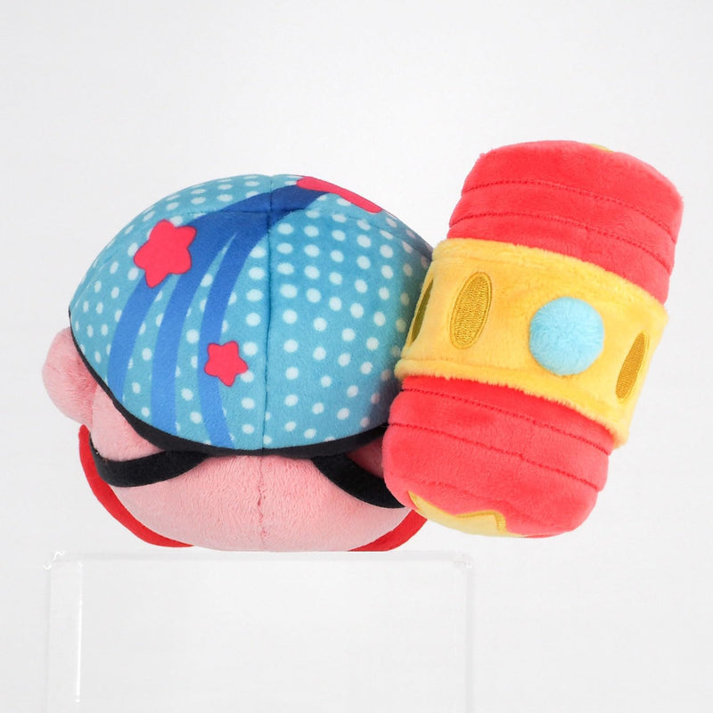 SAN-EI Kirby and the Forgotten Land Collection Discovery Pico Pico Kirby Plush S  三英 星之卡比探索发现 PICO锤子卡比小公仔