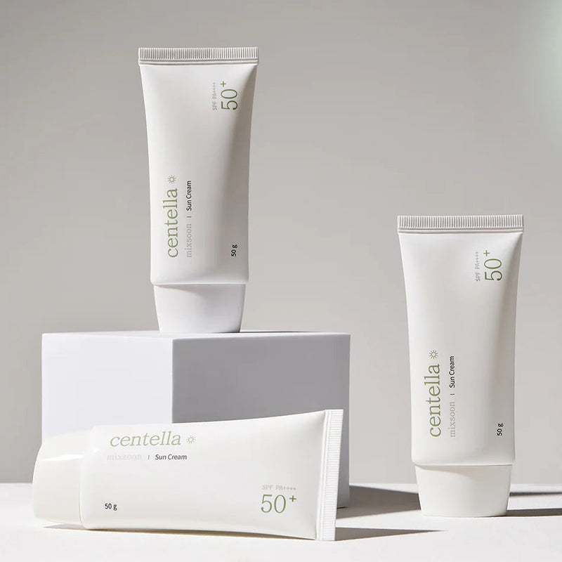 MIXSOON Centella Sun Cream SPF50+ PA++++ 韩国MIXSOON 积雪草防晒霜 50ml