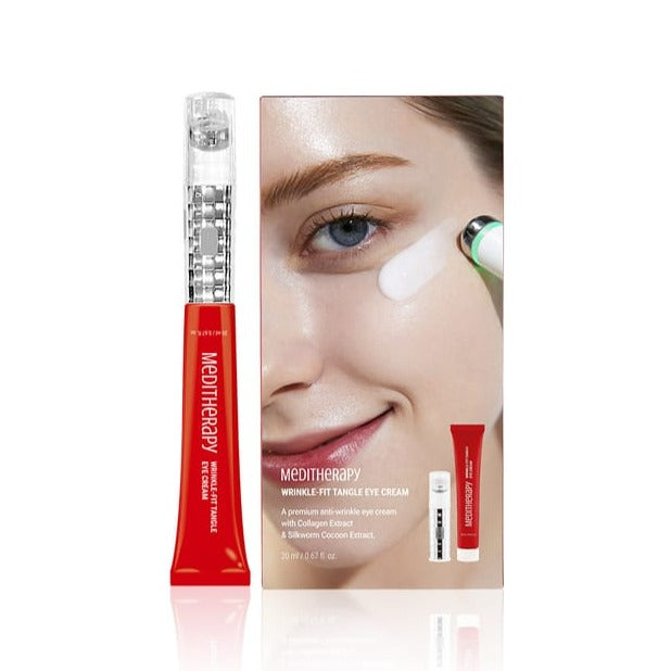 MEDITHERAPY Wrinkle-Fit Tangle Eye Cream 韩国MEDITHERAPY紧致修复弹力眼霜 20ml