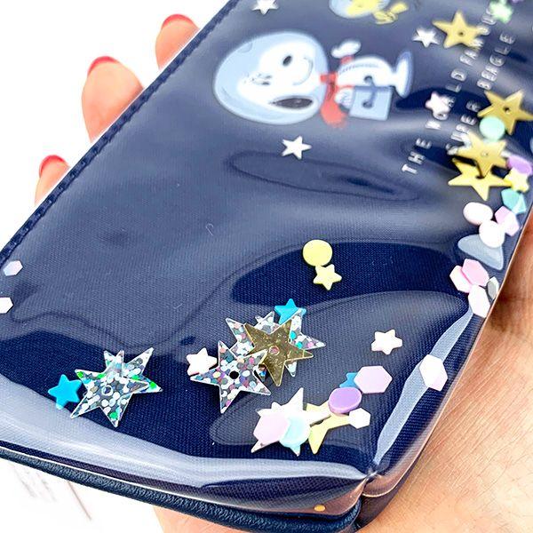 SNOOPY NV Astro Peanuts Pencil Pouch (Navy) 日本SNOOPY NV太空史努比笔袋 (海军蓝)