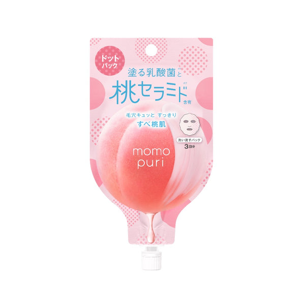 BCL MOMOPURI Fresh Dot Pack 日本BCL MOMO PURI 弹润蜜桃毛穴净化面膜 12g