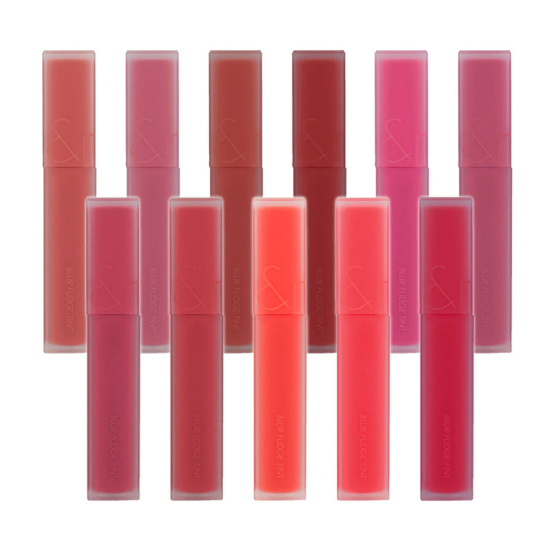 Rom&nd Blur Fudge Tint Lip Color 韩国rom&nd迷雾软糖系列持久显色丝绒哑光唇釉 5g