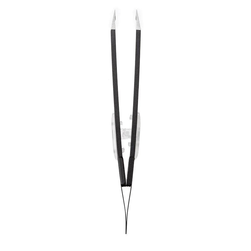 GREEN BELL Stainless Steel Slanted Tweezers for Hair Removal (Slant/Black) 日本GREEN BELL 神奇镊子 斜角修眉夹 (倾斜/黑色)