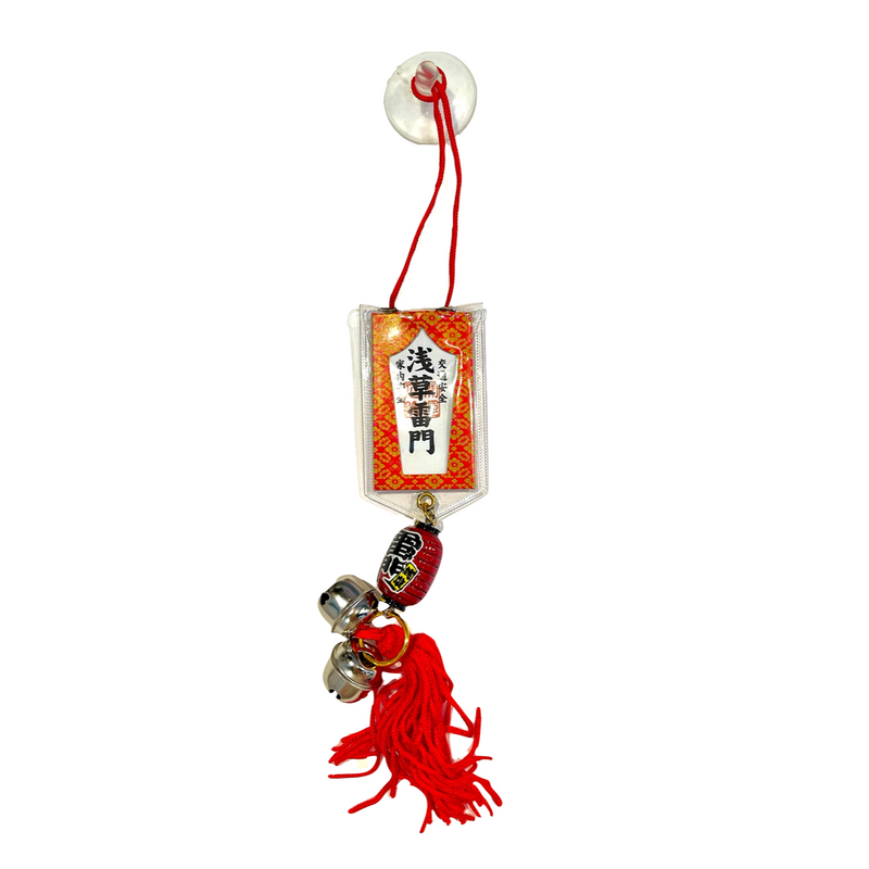 SENSOJI TEMPLE Traffic Safety Kaminarimon Lantern Guardian Charm 浅草寺御守 交通安全雷門灯笼御守挂