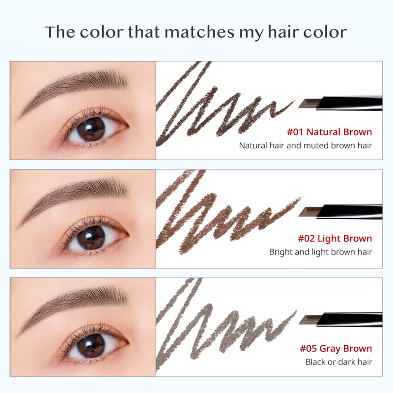 CLIO Kill Brow Eyebrow Pencil (05 Gray Brown) 珂莉奧  完美塑眉自动眉笔 (05 灰棕色) 0.31g