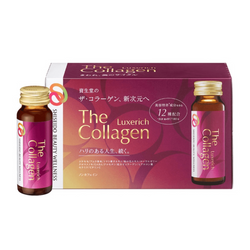 Shiseido The Collagen 2024 Collagen Liquid Drink Luxe Rich 50ml*10 Pieces/Box 资生堂 2024胶原蛋白液态饮 升级版 50ml*10支/盒