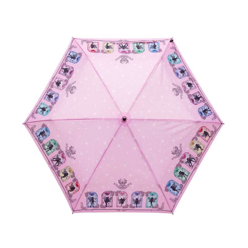 ANNA SUI x Sailor Moon Folding Umbrella 10 Senshi Pattern (Pale Pink) 安娜苏×美少女戰士折叠伞 战士图案款（淡粉色）