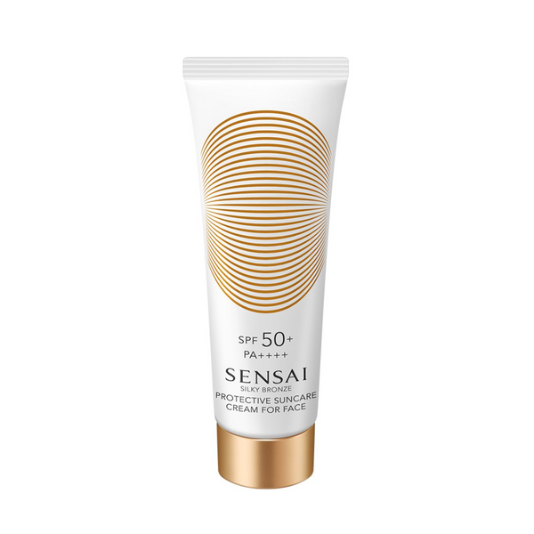 SENSAI SILKY BRONZE  PROTECTIVE SUNCARE CREAM FOR FACE SPF50+ PA++++ 森赛 丝光溢彩丝泽帛姿防晒霜 50ml