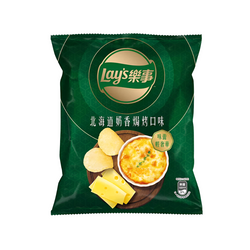 LAY'S Potato Chips (Hokkaido Baked Cheese) 乐事 薯片 (北海道奶香焗烤) 34g