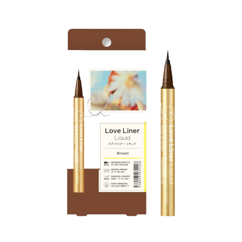 MSH Love Liner Liquid (Brown) 日本MSH Love Liner极细眼线液笔 (棕色) 0.55ml