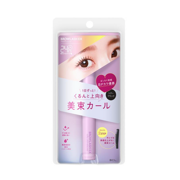 BCL Browlash EX Curl Lock Mascara (Sheer Black) 日本BCL EX亮眼美束卷翘睫毛膏 (光耀黑色) 7.2g