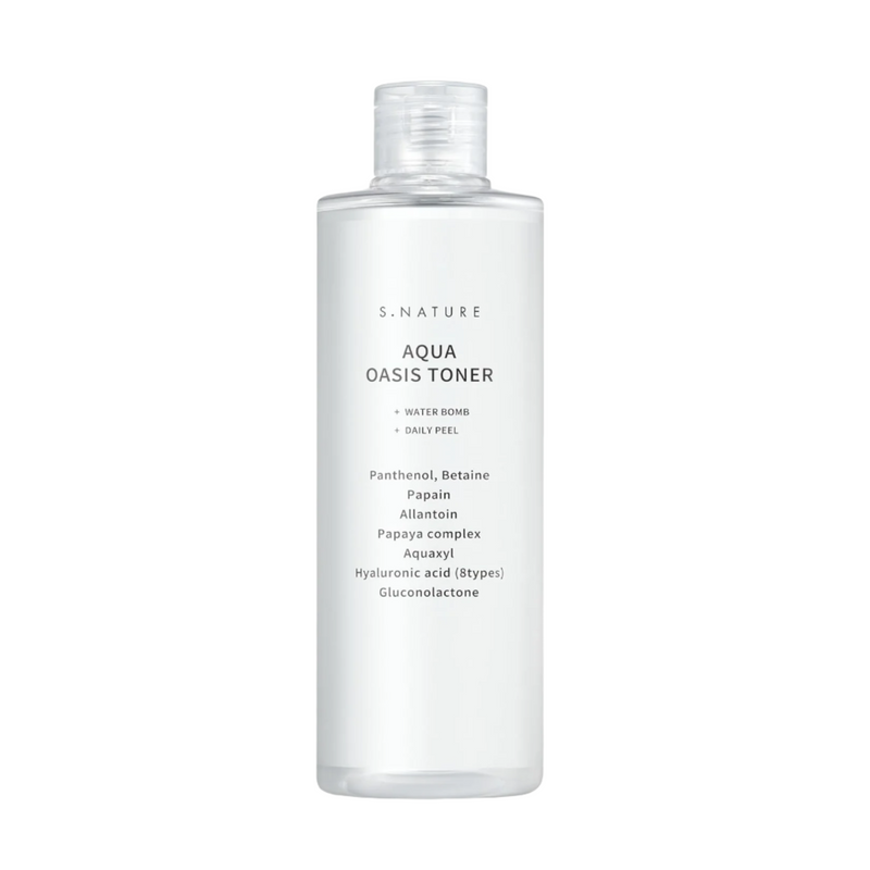 S. NATURE Aqua Oasis Toner 韩国S. NATURE 水绿洲爽肤水 300ml