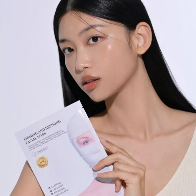 SUDEE Firming And Refining Facial Mask 5pcs/box 素玳 白色绷带紧致修复面膜 5片/盒