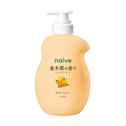 Kracie Naive Body Wash (Osmanthus)  嘉娜宝 Naive 氨基酸保湿沐浴露 (金木犀桂花香限定) 530ml