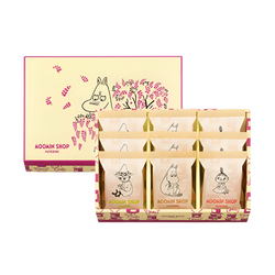 [PRE-ORDER] MOOMIN SHOP PATISSERIE Cream Sandwich Cookies 9pcs/Box [预售] 日本MOOMIN SHOP PATISSERIE 噜噜米点心 奶油夹心饼干 9片/盒