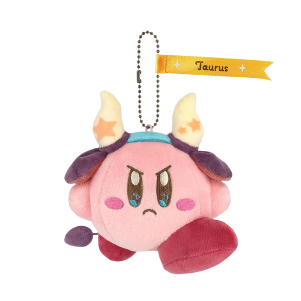 SAN-EI Kirby Horoscope Collection Plush (Taurus) 三英 星之卡比星座系列公仔挂件 (金牛座)